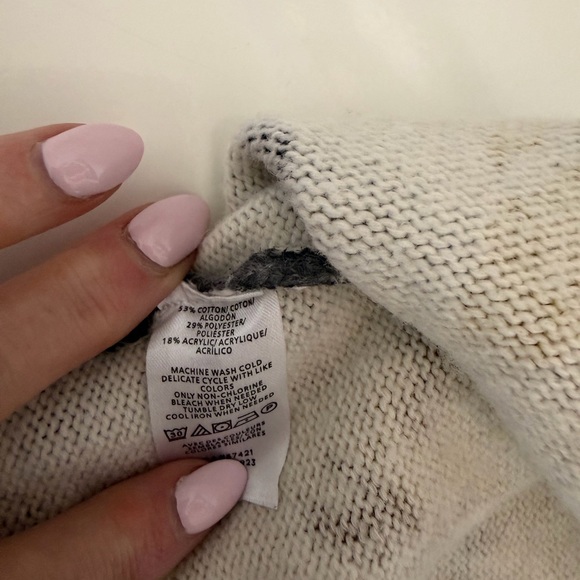 LOFT Multicolor Abstract Sweater - Picture 5 of 5